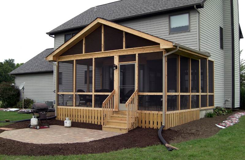 Please select the screened porch project you would like to see: