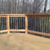 Outdoor deck addition