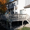Deck built to match home