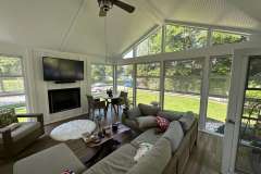 White Eze Breeze porch Columbus Ohio outdoor living space