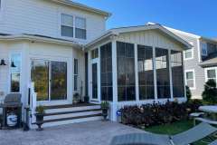Eze Breeze porch deck combination Columbus Ohio outdoor space