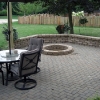 Paver Patio with Fire Pit Columbus Ohio