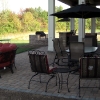 Paver Patio with built in grill