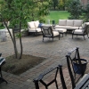 Paver Patio with Tree