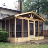 Simple Screened Porch Addition