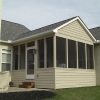 Simple screened porch additions